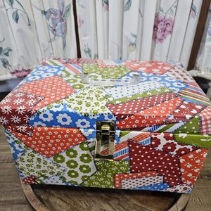 Colorful Patchwork Sewing box